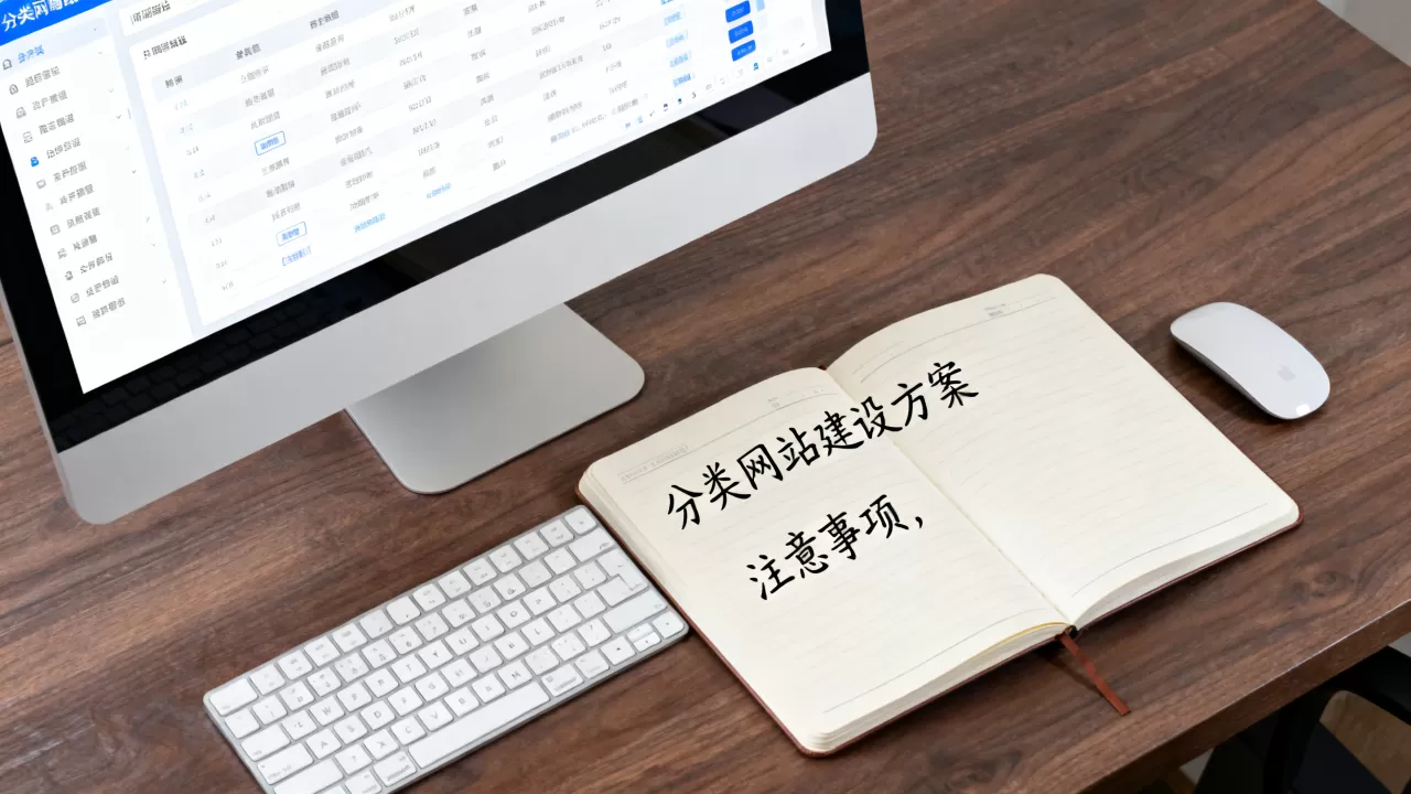 分类网站建设方案怎么做？，有哪些注意事项？