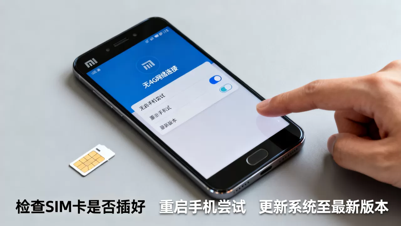 小米5手机不显示4G网络连接服务器怎么办,怎么回事? 小米5手机不显示4G网络连接服务器怎么办,怎么回事?