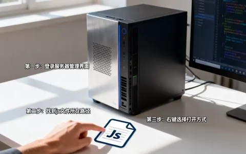 服务器上的js文件怎么打开，详细步骤是什么