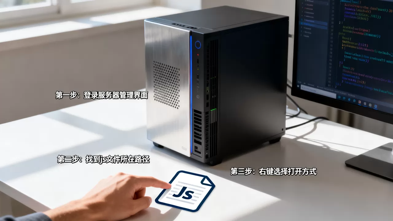 服务器上的js文件怎么打开,详细步骤是什么 服务器上的js文件怎么打开,详细步骤是什么