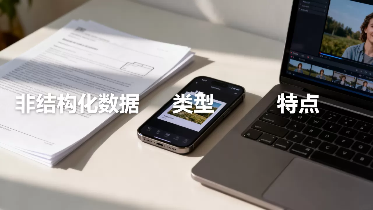 非结构化数据是什么，主要有哪些类型和特点？