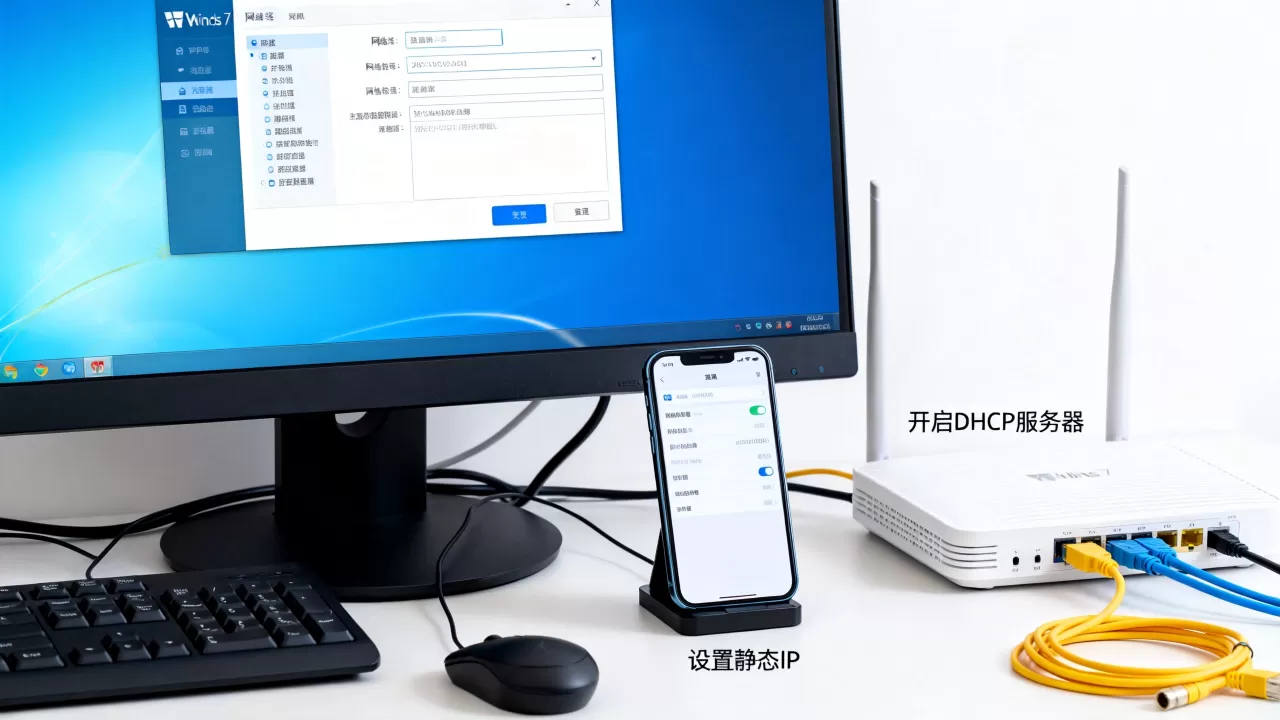 Win7手机连网需要开启哪些服务器?,怎么设置手机连网? Win7手机连网需要开启哪些服务器?,怎么设置手机连网?