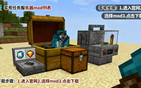 我的世界零号任务服务器有哪些mod，怎么下载？