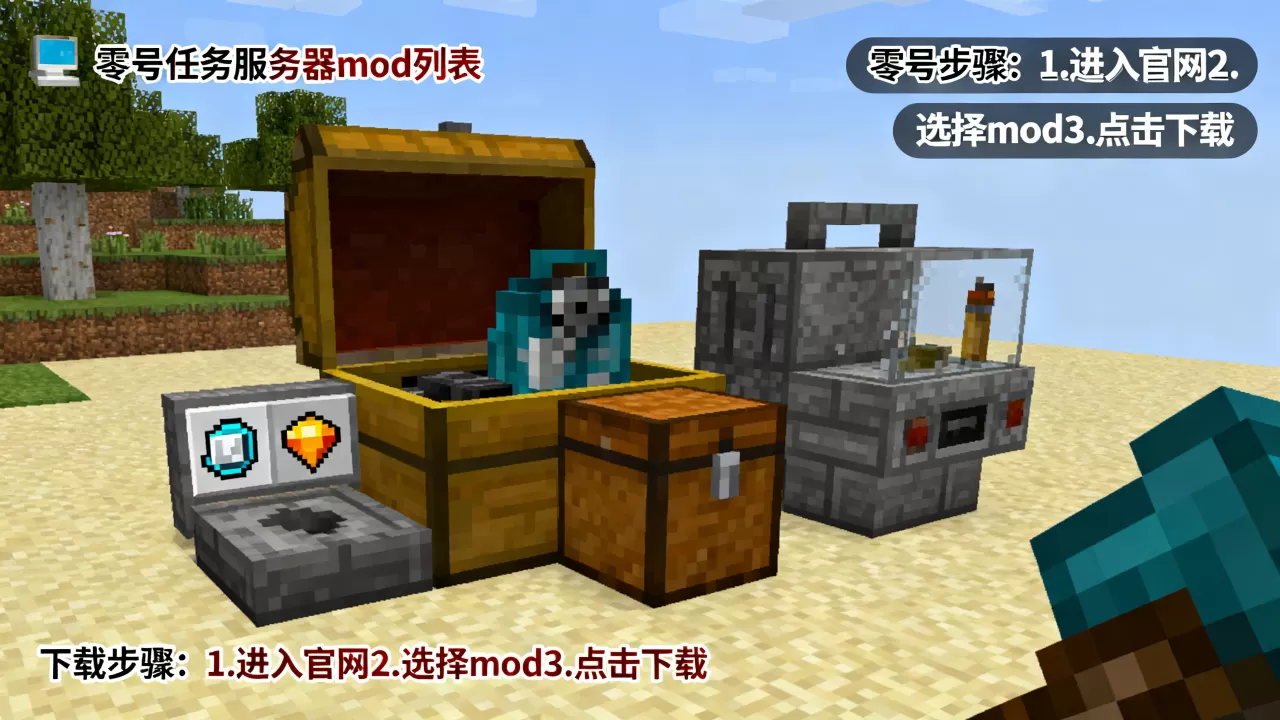 我的世界零号任务服务器有哪些mod,怎么下载? 我的世界零号任务服务器有哪些mod,怎么下载?
