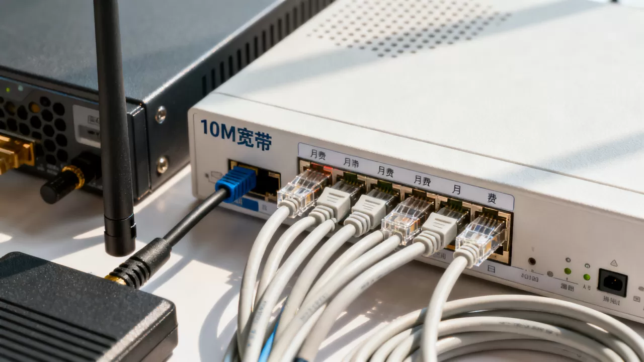 服务器10m宽带一个月到底多少钱，带宽够用吗？