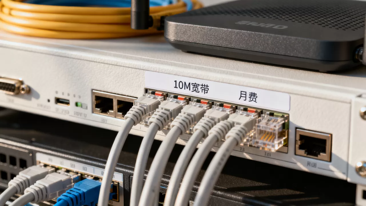 服务器10m宽带一个月到底多少钱，带宽够用吗？