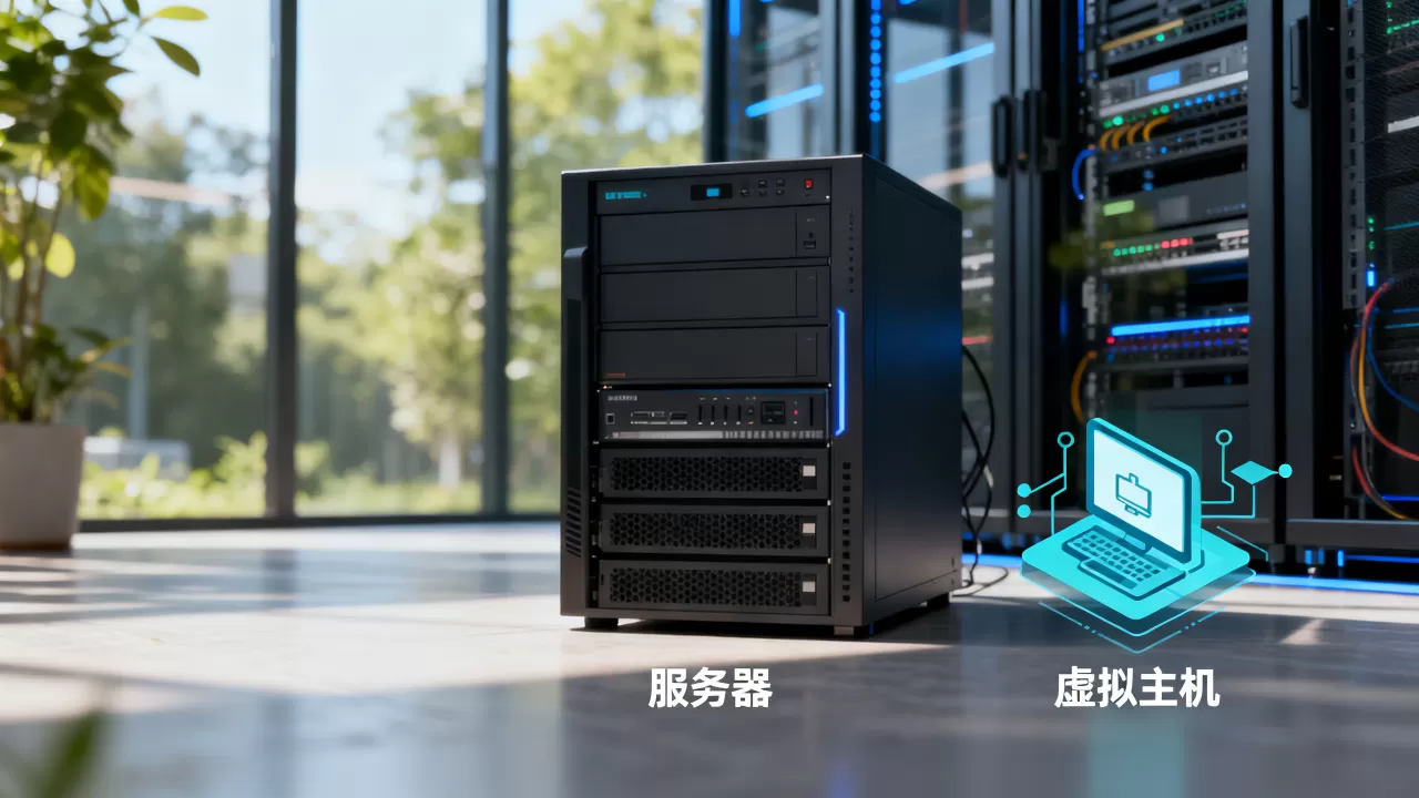 服务器跟虚拟主机真的一样吗，两者有什么区别？