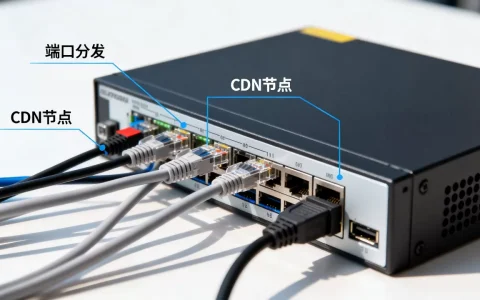 服务器如何分发端口给CDN？，怎么设置？