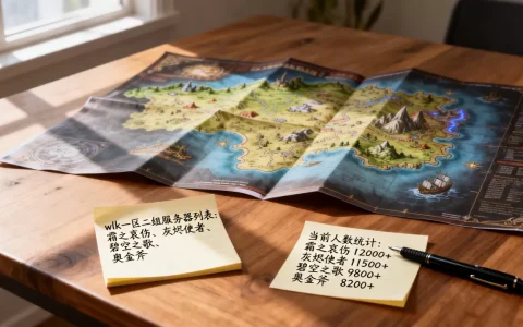 wlk一区二组组有哪些服务器？，哪个服务器人多？