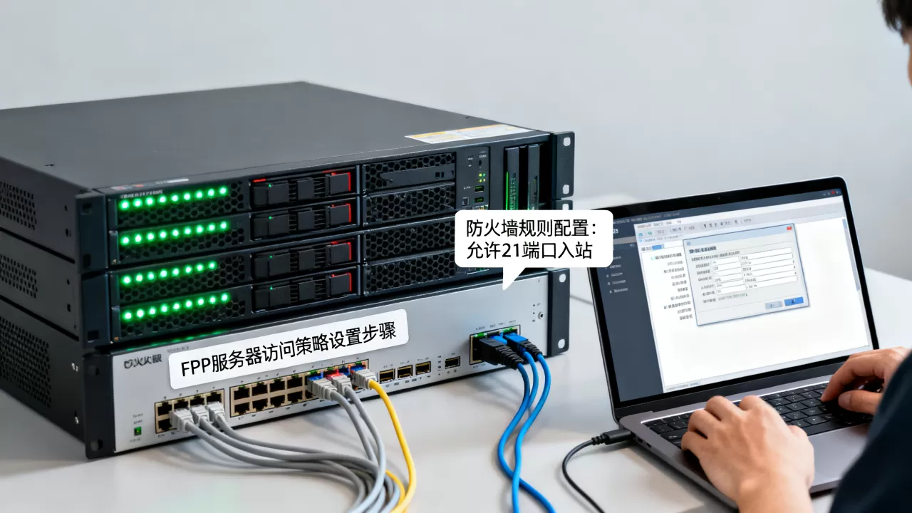 防火墙对FTP服务器访问策略怎么设置？，访问不了怎么办？