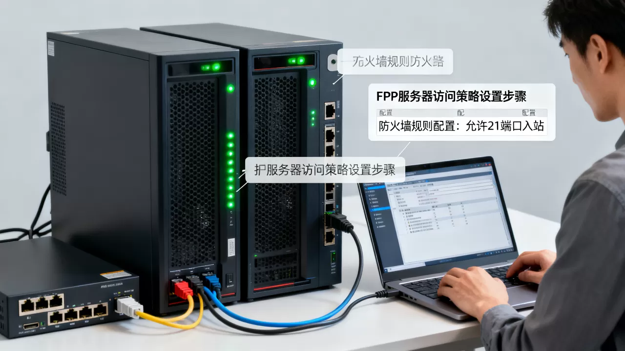 防火墙对FTP服务器访问策略怎么设置？，访问不了怎么办？