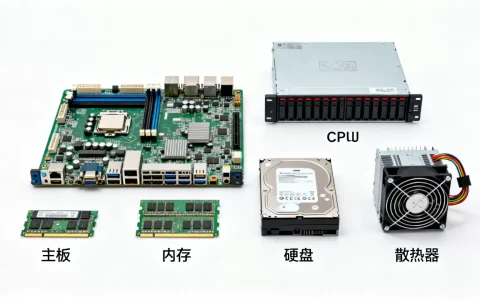 x86服务器系统硬件构成包括哪些？，主要部件有哪些？