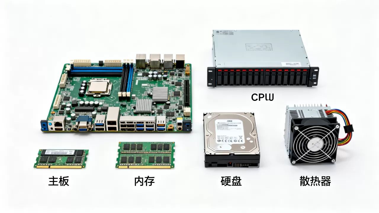 x86服务器系统硬件构成包括哪些?,主要部件有哪些? x86服务器系统硬件构成包括哪些?,主要部件有哪些?