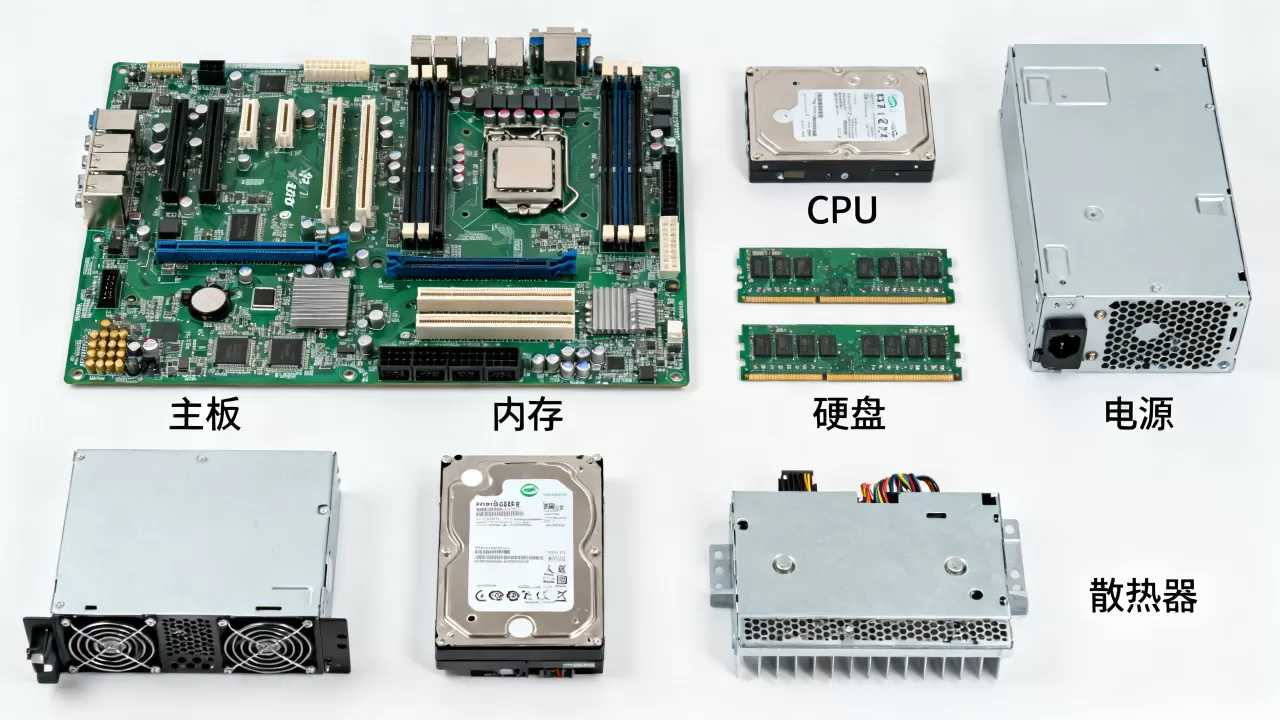 x86服务器系统硬件构成包括哪些?,主要部件有哪些? x86服务器系统硬件构成包括哪些?,主要部件有哪些?