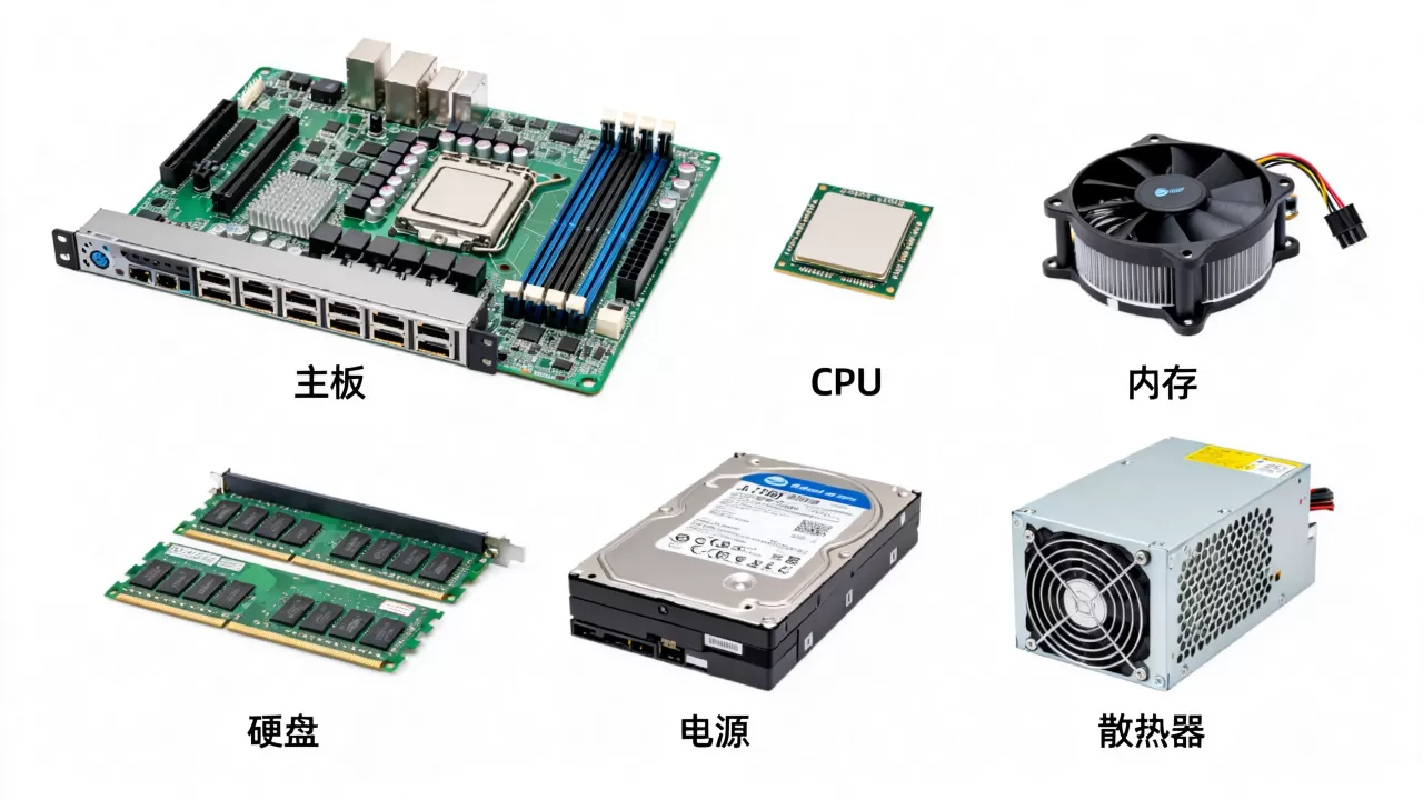 x86服务器系统硬件构成包括哪些?,主要部件有哪些? x86服务器系统硬件构成包括哪些?,主要部件有哪些?