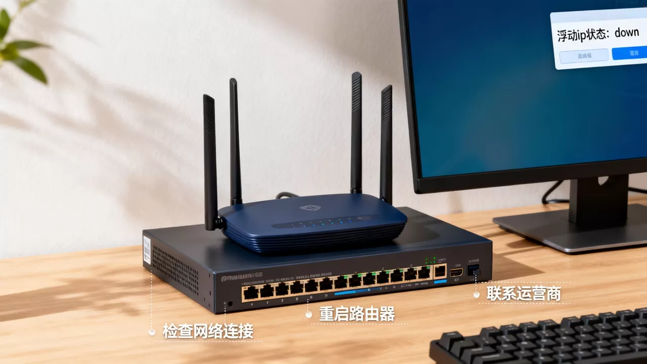 浮动ip状态为down怎么回事?,怎么解决 浮动ip状态为down怎么回事?,怎么解决