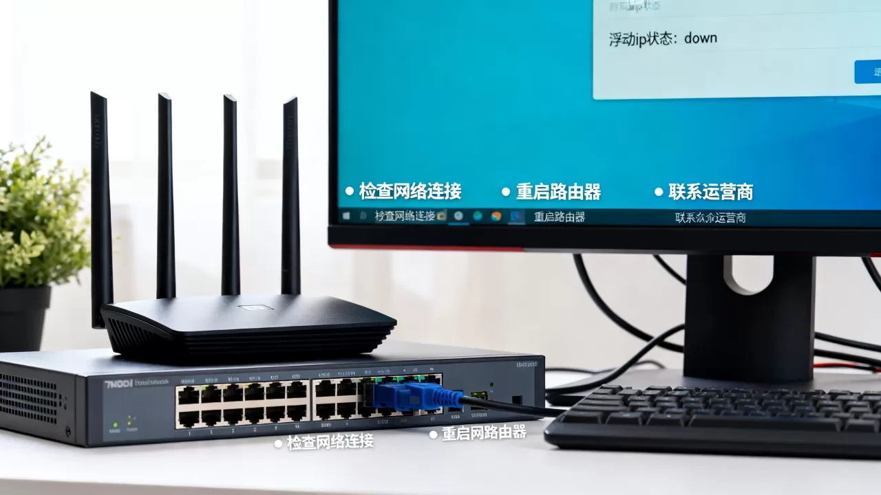浮动ip状态为down怎么回事?,怎么解决 浮动ip状态为down怎么回事?,怎么解决