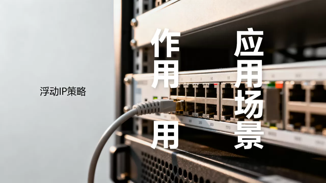 浮动IP策略的作用是什么,有哪些应用场景? 浮动IP策略的作用是什么,有哪些应用场景?