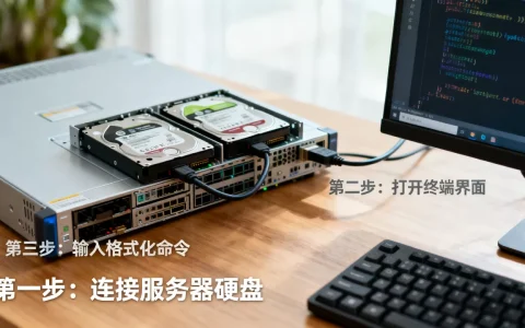 服务器硬盘格式化命令的步骤是什么？，怎么操作