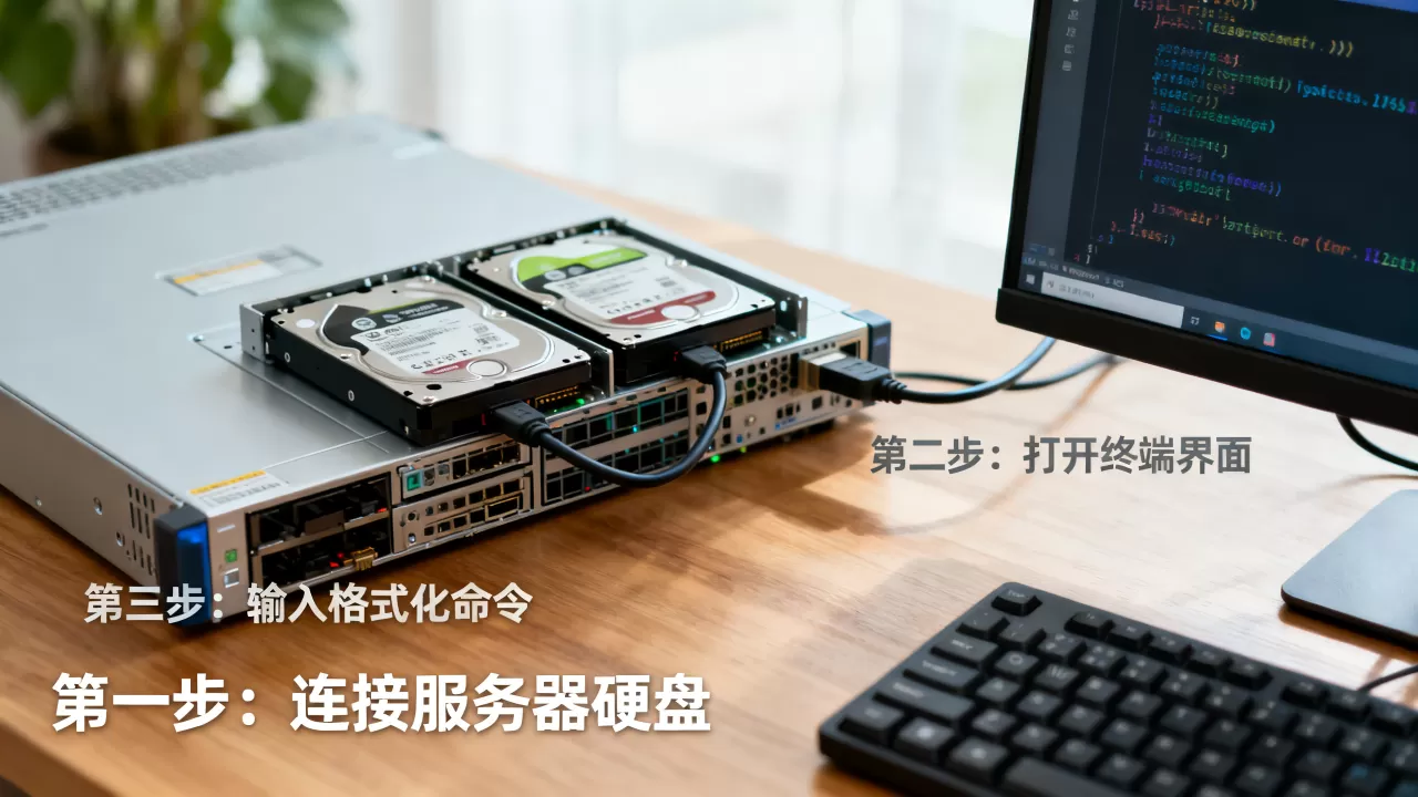 服务器硬盘格式化命令的步骤是什么?,怎么操作 服务器硬盘格式化命令的步骤是什么?,怎么操作