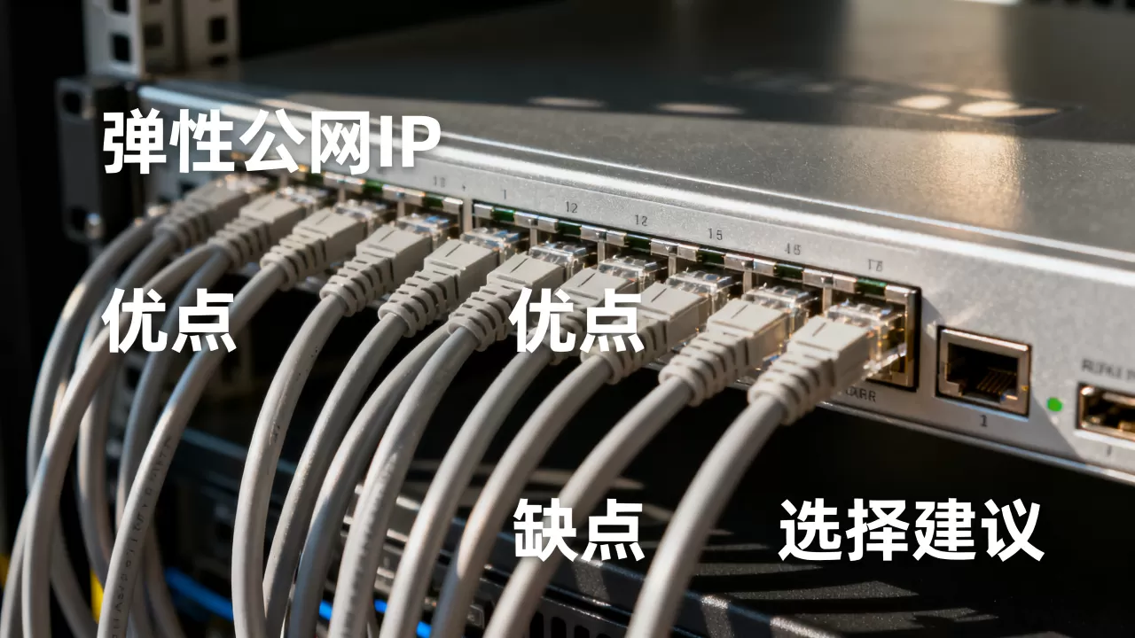 服务器弹性公网IP的优缺点有哪些，怎么选择？