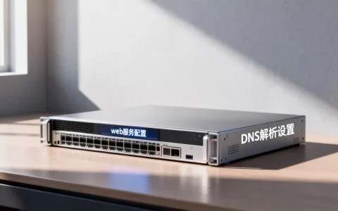 web和dns在同一个服务器上怎么转换？,如何设置