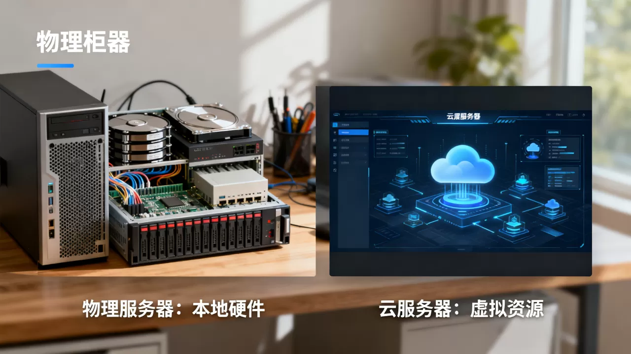 服务器与云服务器的主要区别是什么?,怎么选 服务器与云服务器的主要区别是什么?,怎么选