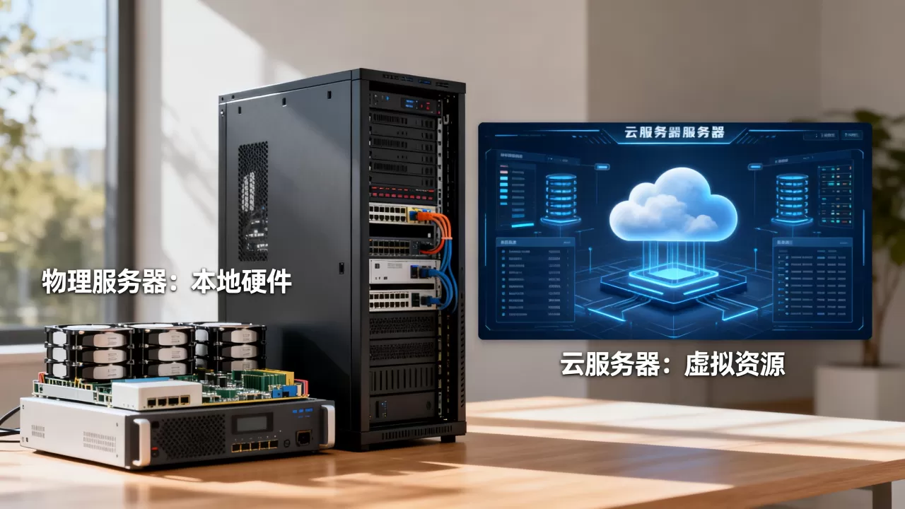 服务器与云服务器的主要区别是什么?,怎么选 服务器与云服务器的主要区别是什么?,怎么选