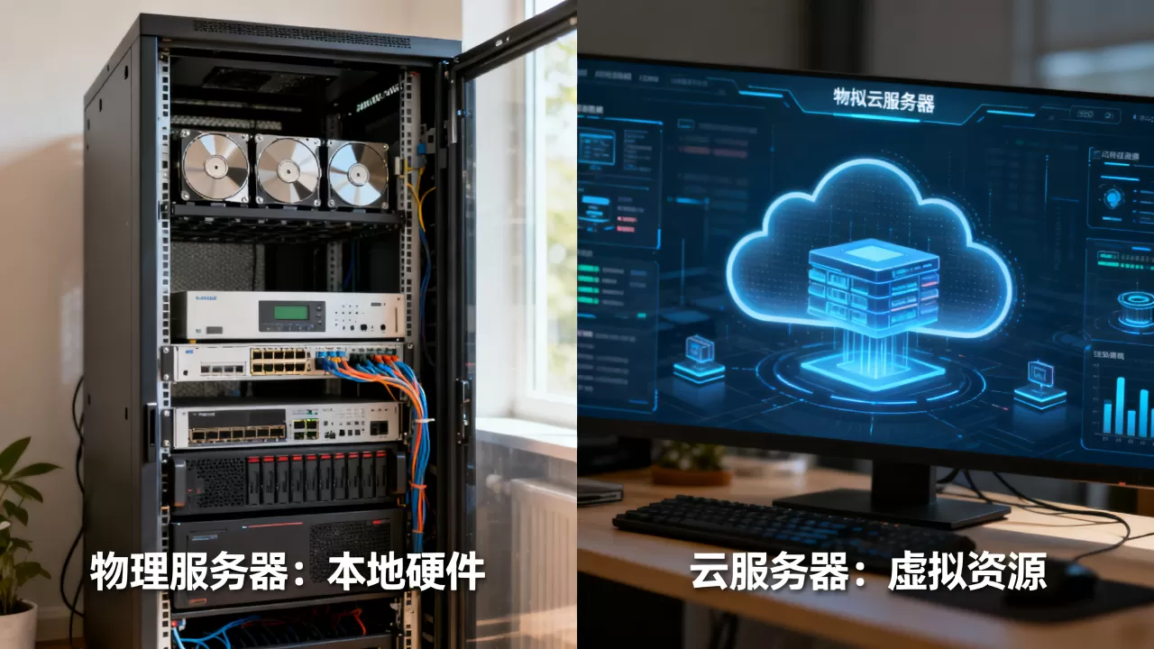 服务器与云服务器的主要区别是什么?,怎么选 服务器与云服务器的主要区别是什么?,怎么选