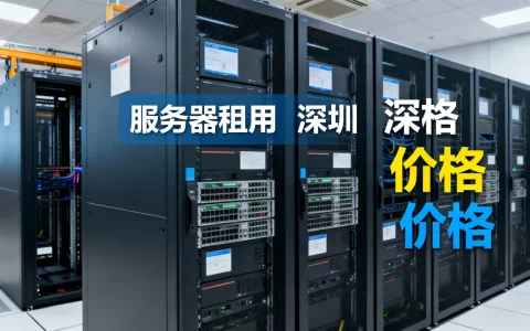 服务器深圳租用哪家好，价格多少钱一个月？