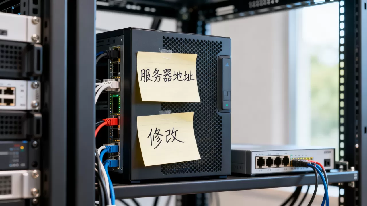服务器地址能修改吗 服务器地址能修改吗