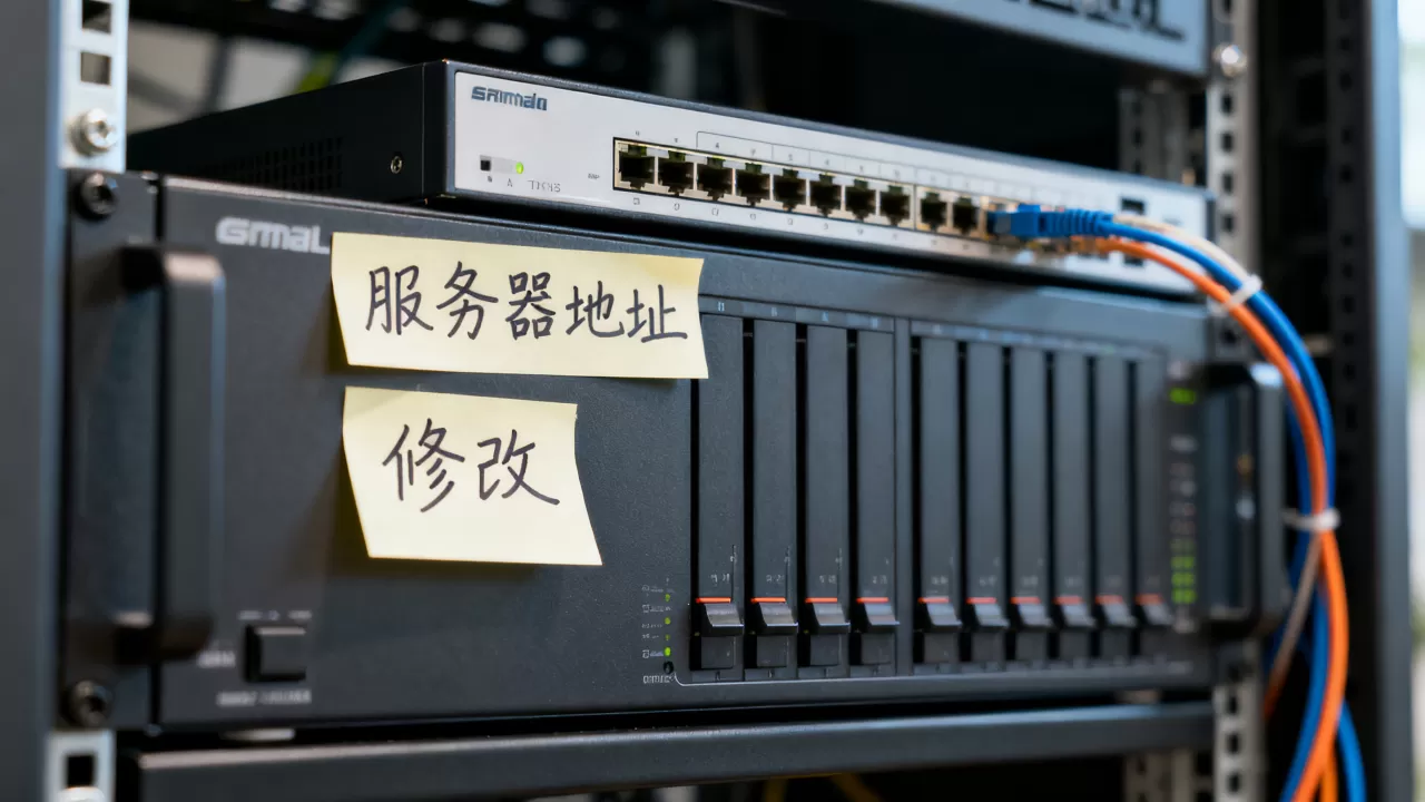 服务器地址能修改吗 服务器地址能修改吗