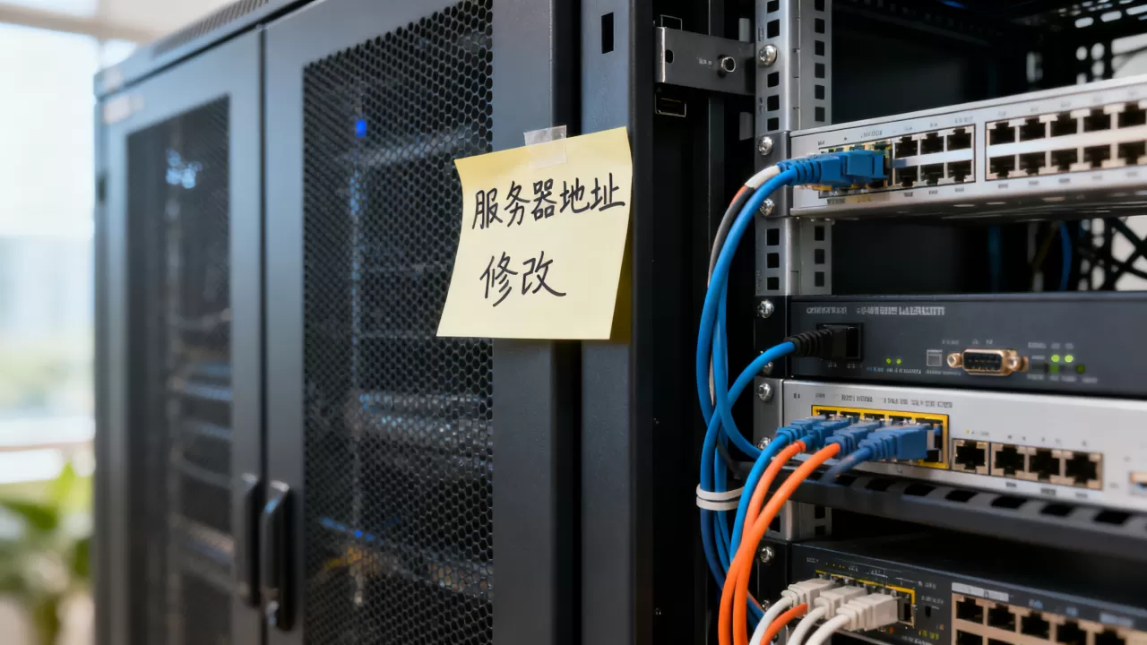 服务器地址能修改吗 服务器地址能修改吗