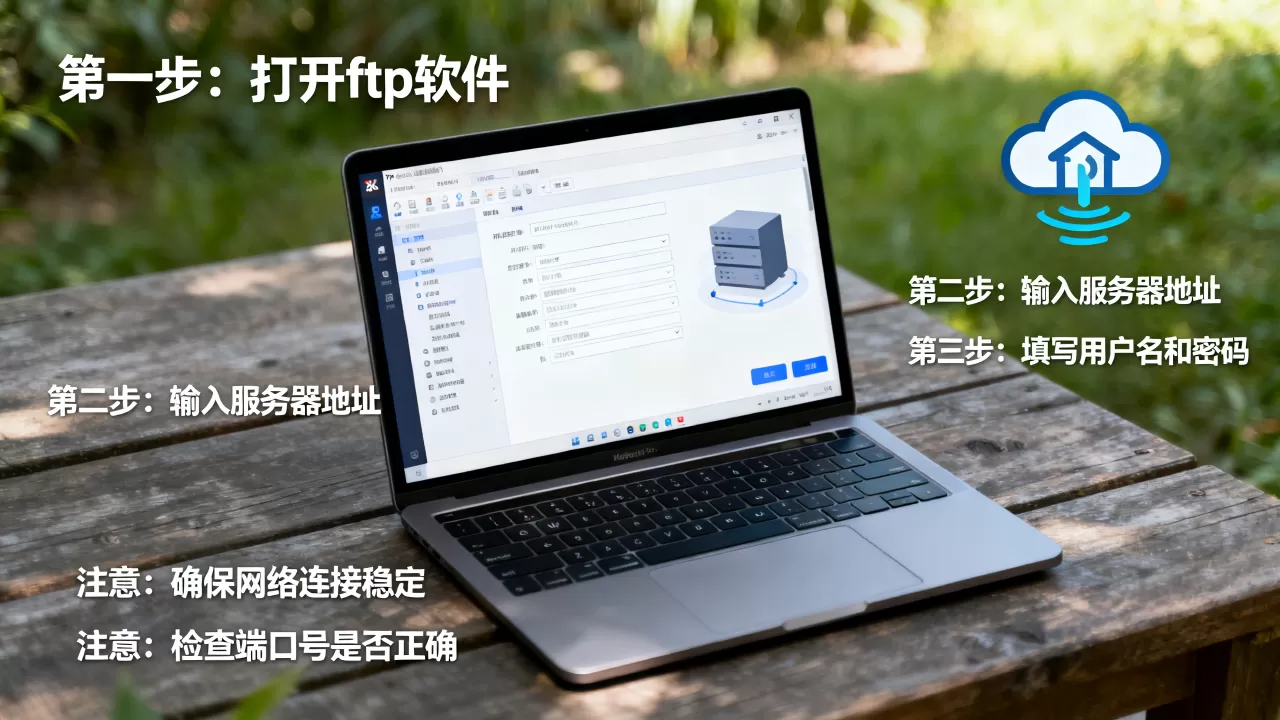 ftp连接云服务器的正确步骤是什么,有哪些注意事项? ftp连接云服务器的正确步骤是什么,有哪些注意事项?