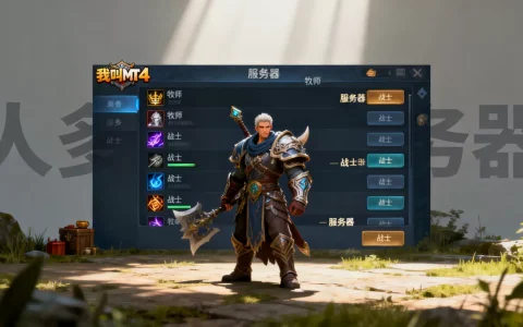 我叫MT4怎么选人多的服务器，哪个职业适合平民玩家