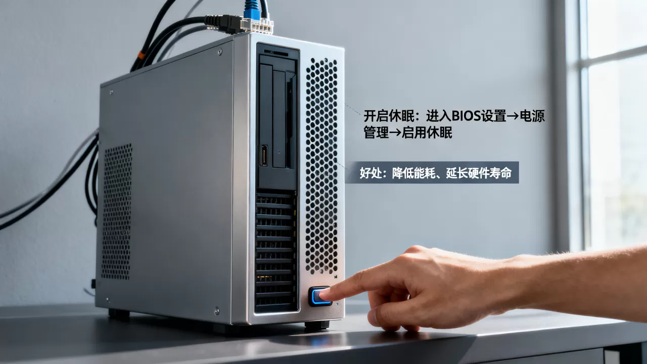 服务器主机休眠功能如何正确开启,有哪些好处 服务器主机休眠功能如何正确开启,有哪些好处