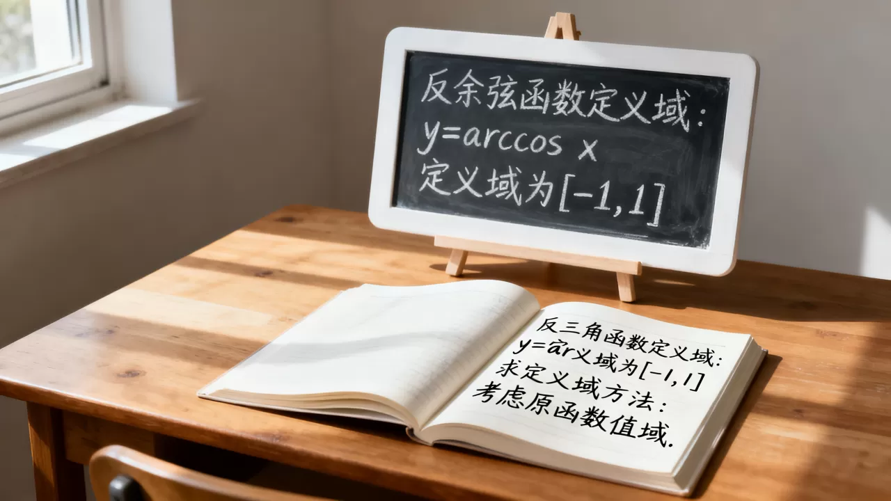 反三角函数的定义域是什么,求定义域的方法有哪些? 反三角函数的定义域是什么,求定义域的方法有哪些?