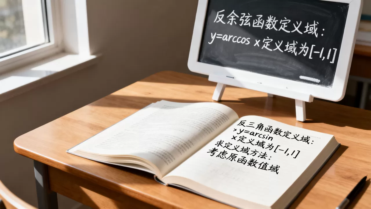 反三角函数的定义域是什么,求定义域的方法有哪些? 反三角函数的定义域是什么,求定义域的方法有哪些?