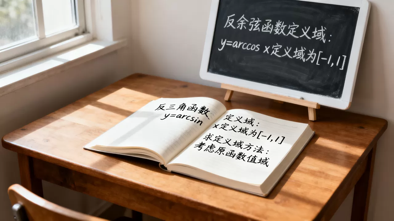 反三角函数的定义域是什么,求定义域的方法有哪些? 反三角函数的定义域是什么,求定义域的方法有哪些?