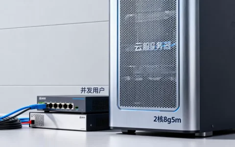 2核8g5m云服务器到底能支持多少并发用户，够用吗？