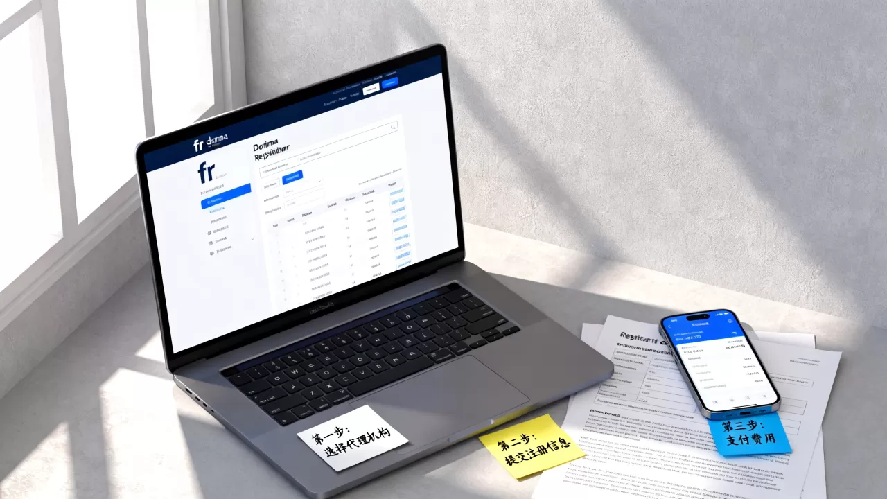 fr域名代理注册流程是什么,费用多少钱? fr域名代理注册流程是什么,费用多少钱?
