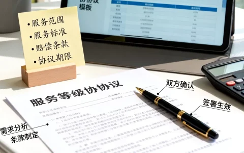 服务等级协议包含哪些核心要素，如何制定详细协议？