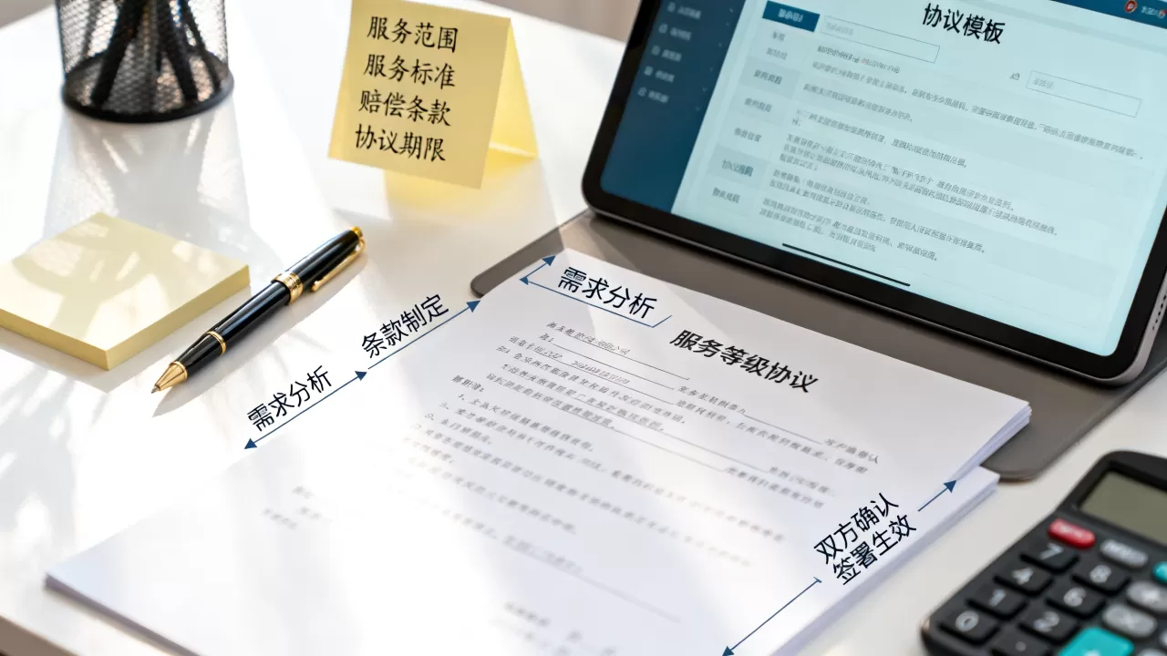 服务等级协议包含哪些核心要素，如何制定详细协议？