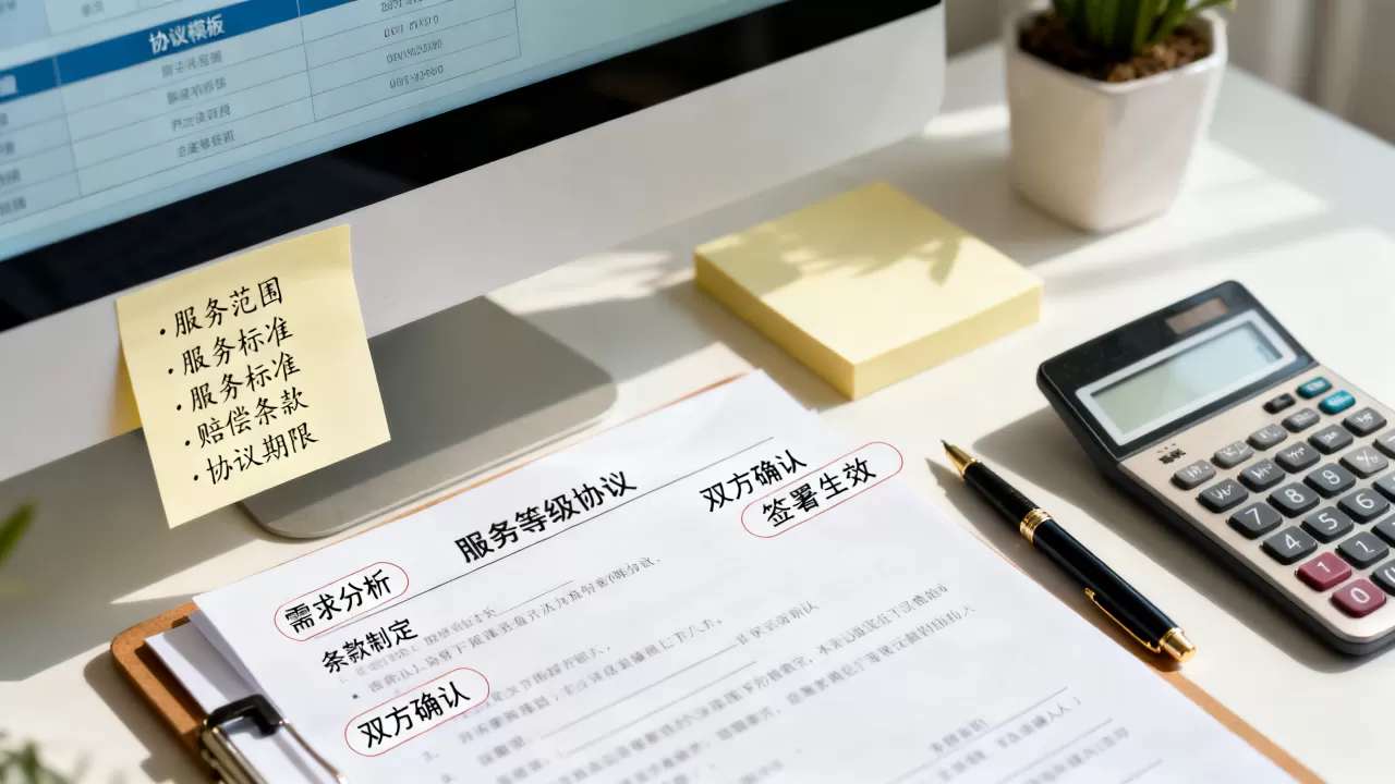 服务等级协议包含哪些核心要素，如何制定详细协议？