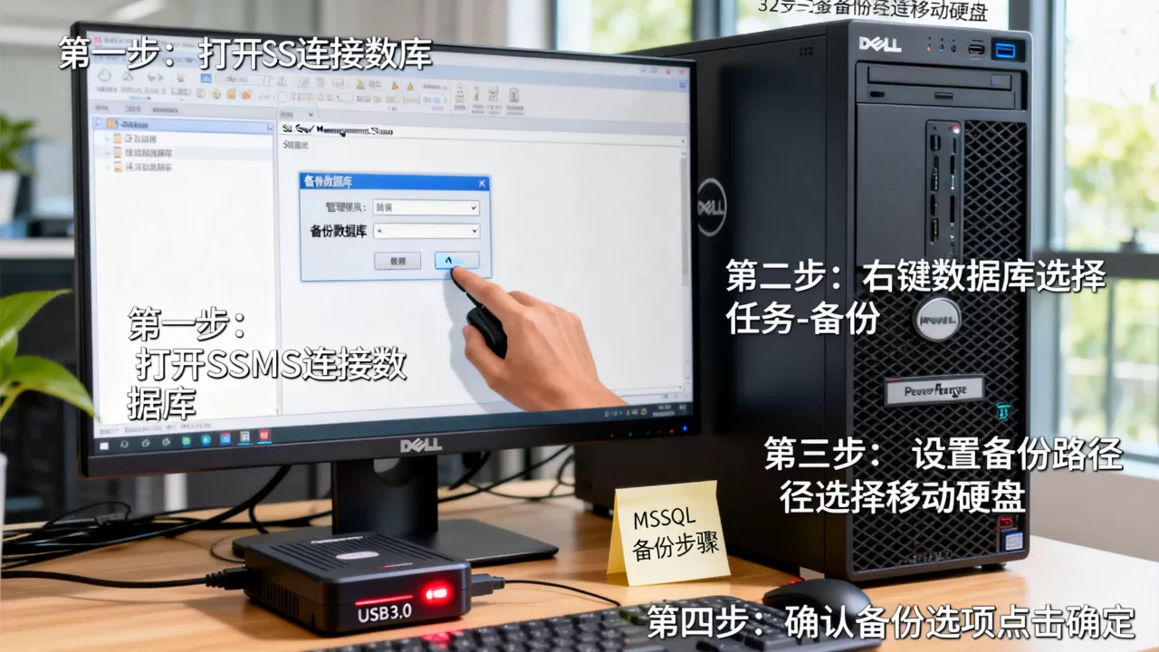 如何备份服务器上的MSSQL数据库?,详细步骤有哪些? 如何备份服务器上的MSSQL数据库?,详细步骤有哪些?