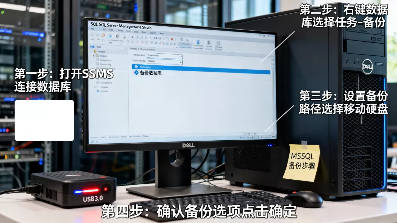 如何备份服务器上的MSSQL数据库?,详细步骤有哪些? 如何备份服务器上的MSSQL数据库?,详细步骤有哪些?