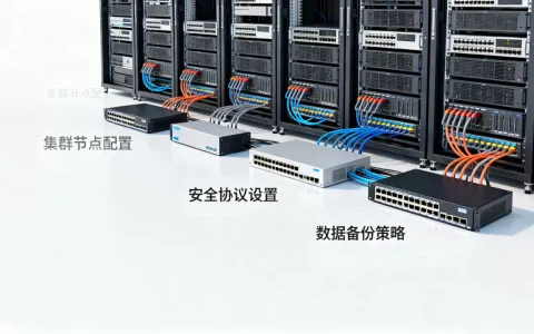 服务器集群数据库如何正确搭建，怎么配置安全？