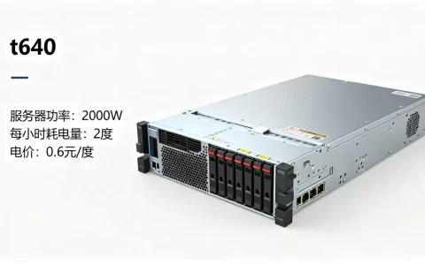 t640服务器一个月电费到底多少钱，电费怎么算最省钱？