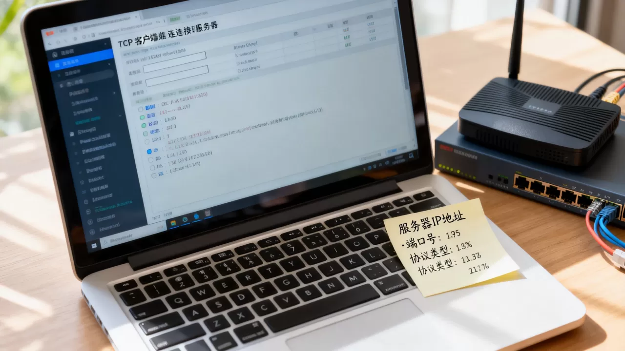 TCP客户端连接服务器至少需要什么参数,如何配置 TCP客户端连接服务器至少需要什么参数,如何配置