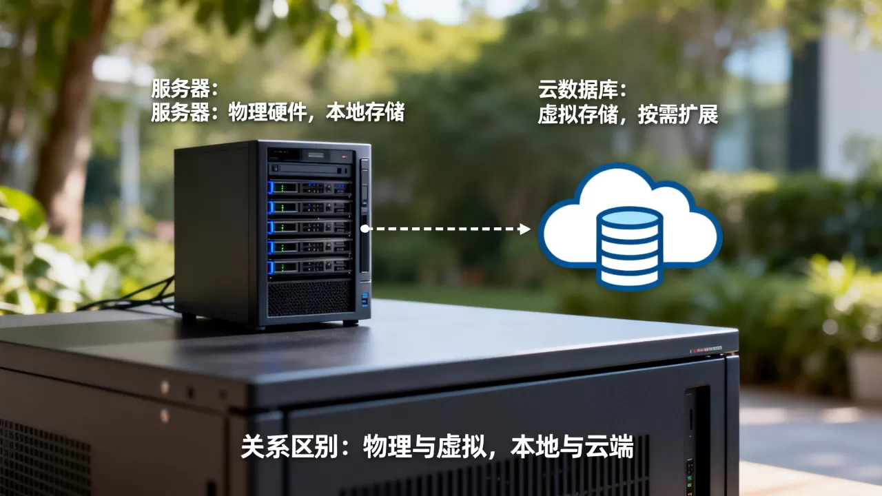 服务器与云数据库关系区别是什么？，如何选择